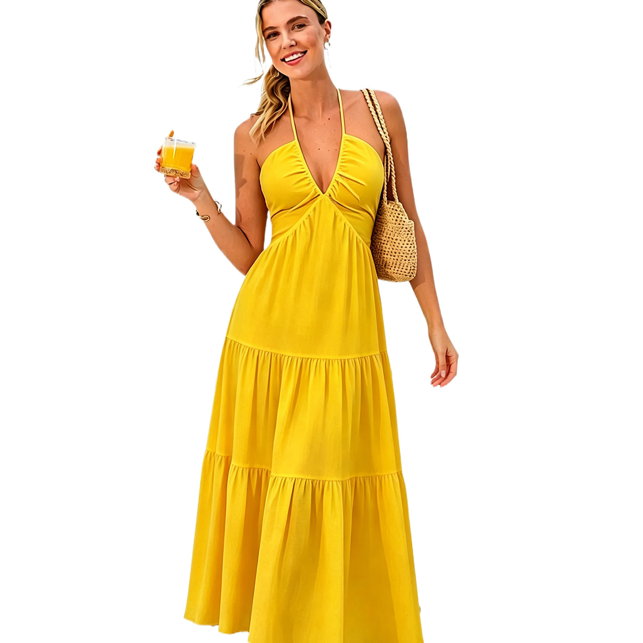 Summer Sale👗Women's Plain Dress