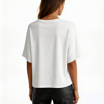 Summer Sale👗Women's 2026 Loose Oversized Basic Tee