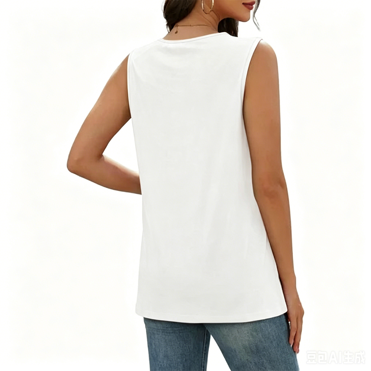 💐2026 New Arrivals 50% OFF💥 Women’s Button Down V Neck Loose Fit Tank Top