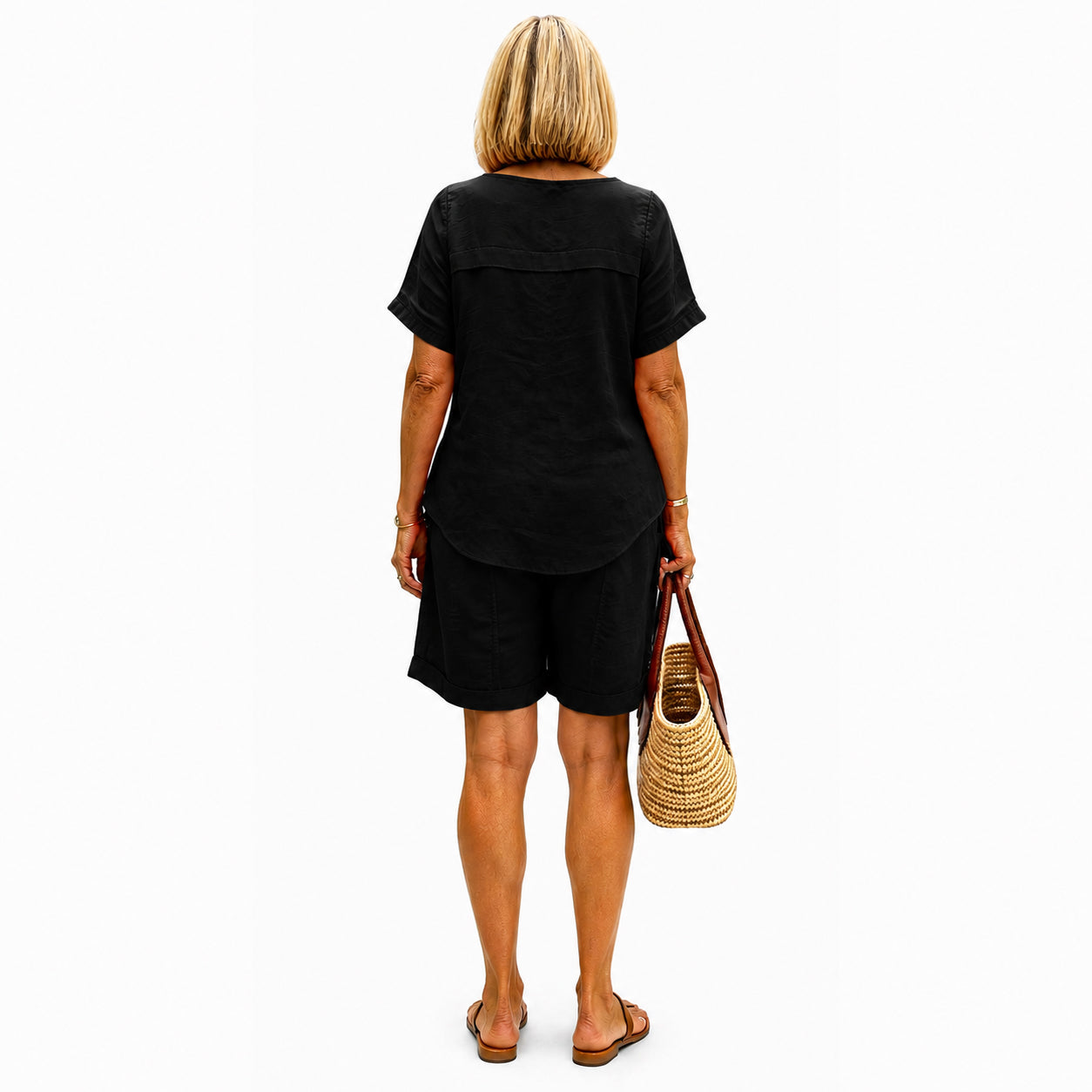 Summer Sale👗Fallon Top And Shorts Casual Suit