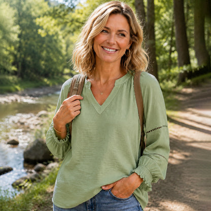 Summer Sale👗Womens Casual 3/4 Sleeve Tops