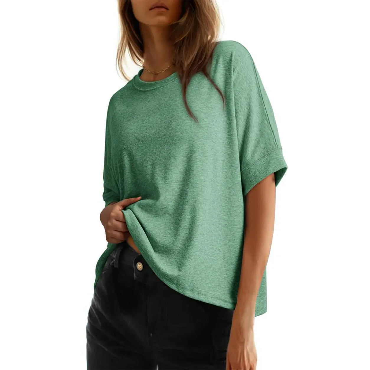 Summer Sale👗Women's 2026 Loose Oversized Basic Tee