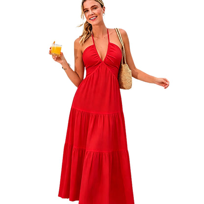 Summer Sale👗Women's Plain Dress
