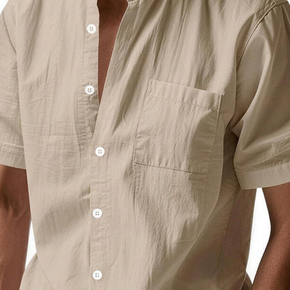 ⏳Time-Limited Special⏰Men's Casual Button-Down Short Sleeve Shirt