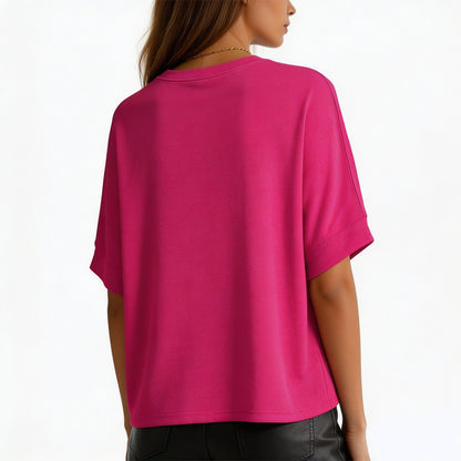 Summer Sale👗Women's 2026 Loose Oversized Basic Tee
