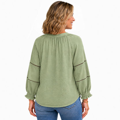 Summer Sale👗Womens Casual 3/4 Sleeve Tops