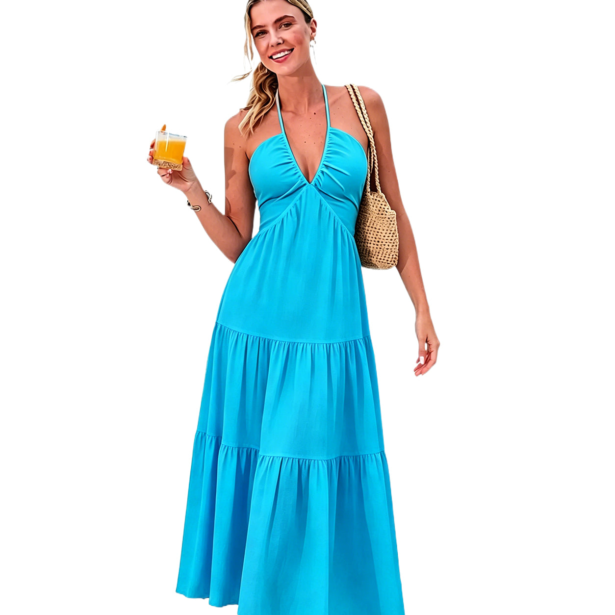 Summer Sale👗Women's Plain Dress
