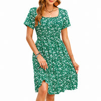 Green Floral