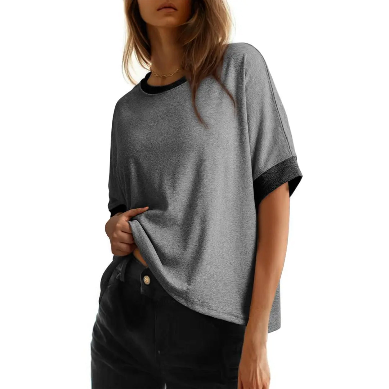 Summer Sale👗Women's 2026 Loose Oversized Basic Tee