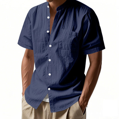 ⏳Time-Limited Special⏰Men's Casual Button-Down Short Sleeve Shirt