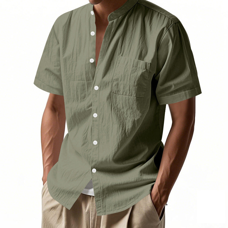 ⏳Time-Limited Special⏰Men's Casual Button-Down Short Sleeve Shirt