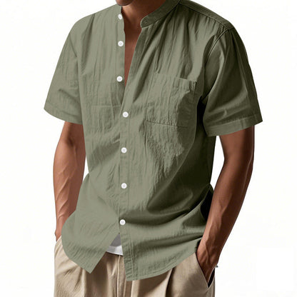 ⏳Time-Limited Special⏰Men's Casual Button-Down Short Sleeve Shirt
