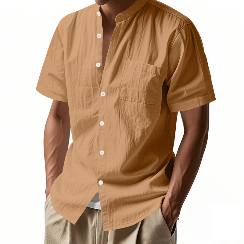 ⏳Time-Limited Special⏰Men's Casual Button-Down Short Sleeve Shirt