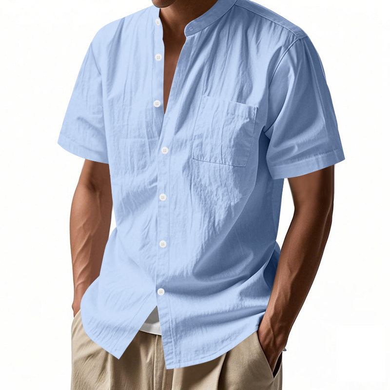 ⏳Time-Limited Special⏰Men's Casual Button-Down Short Sleeve Shirt